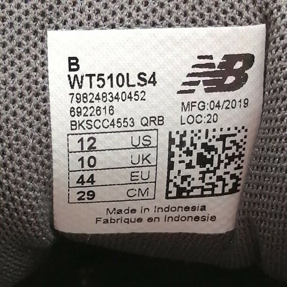 New Balance Womens All Terrain Lace Up Sneakers Cushioned Grey/Pink Sz 12 B - Picture 8 of 8